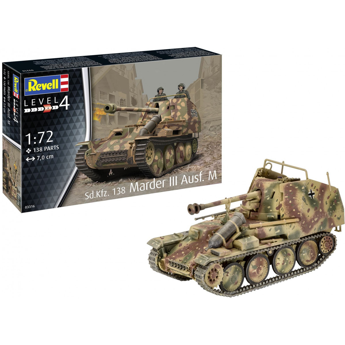 Revell - Sd.Kfz. 138 Marder III Ausf. M