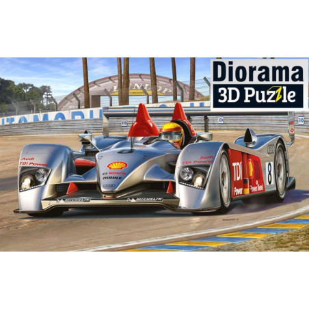 Revell - Geschenkset Audi R10 TDI LeMans + 3D Puzzle