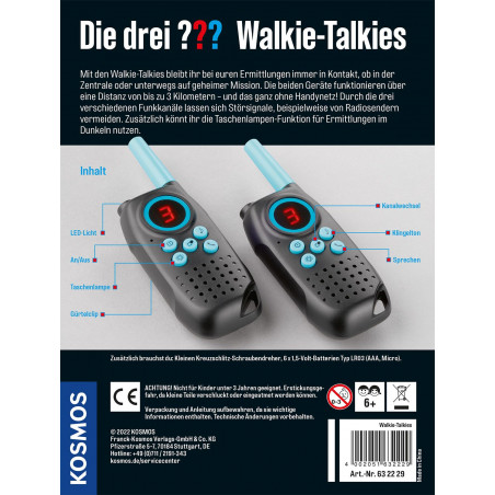 KOSMOS - Die Drei ???: Walkie-Talkies