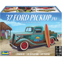 Revell - 37 Ford Pickup with surfboard 2N1