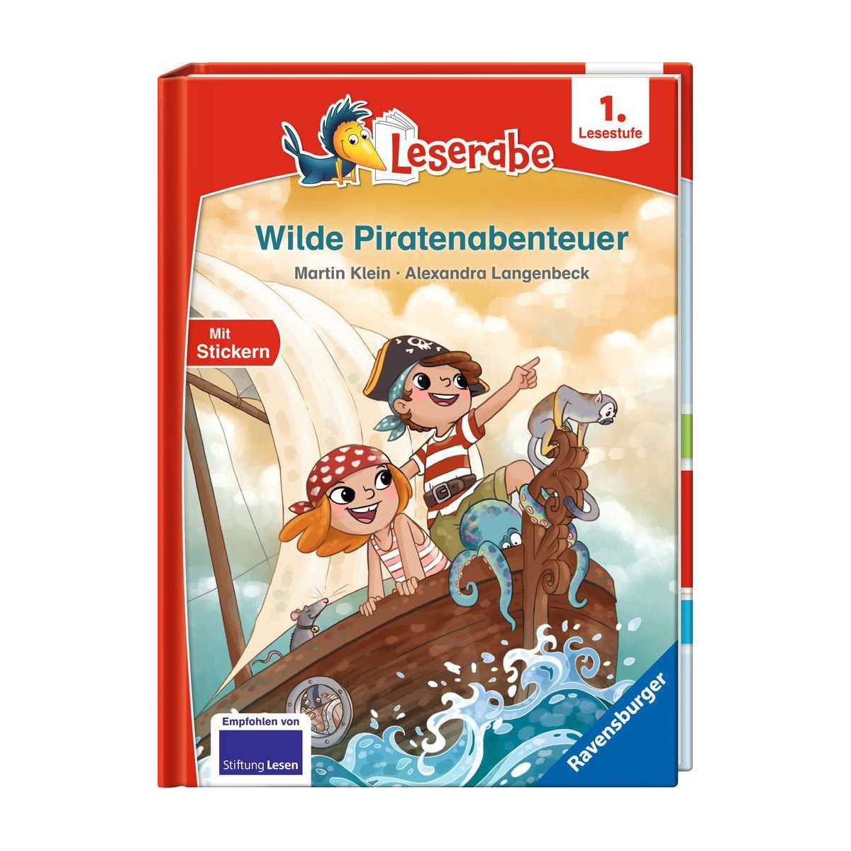 Ravensburger - Leserabe - 1. Lesestufe - Wilde Piratenabenteuer
