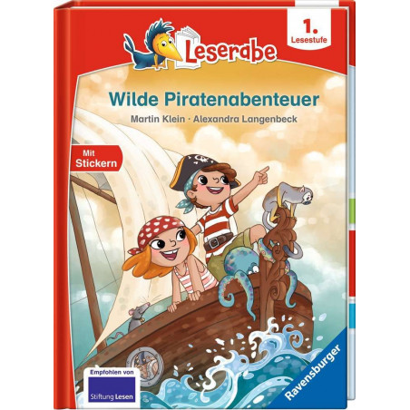Ravensburger - Leserabe - 1. Lesestufe - Wilde Piratenabenteuer