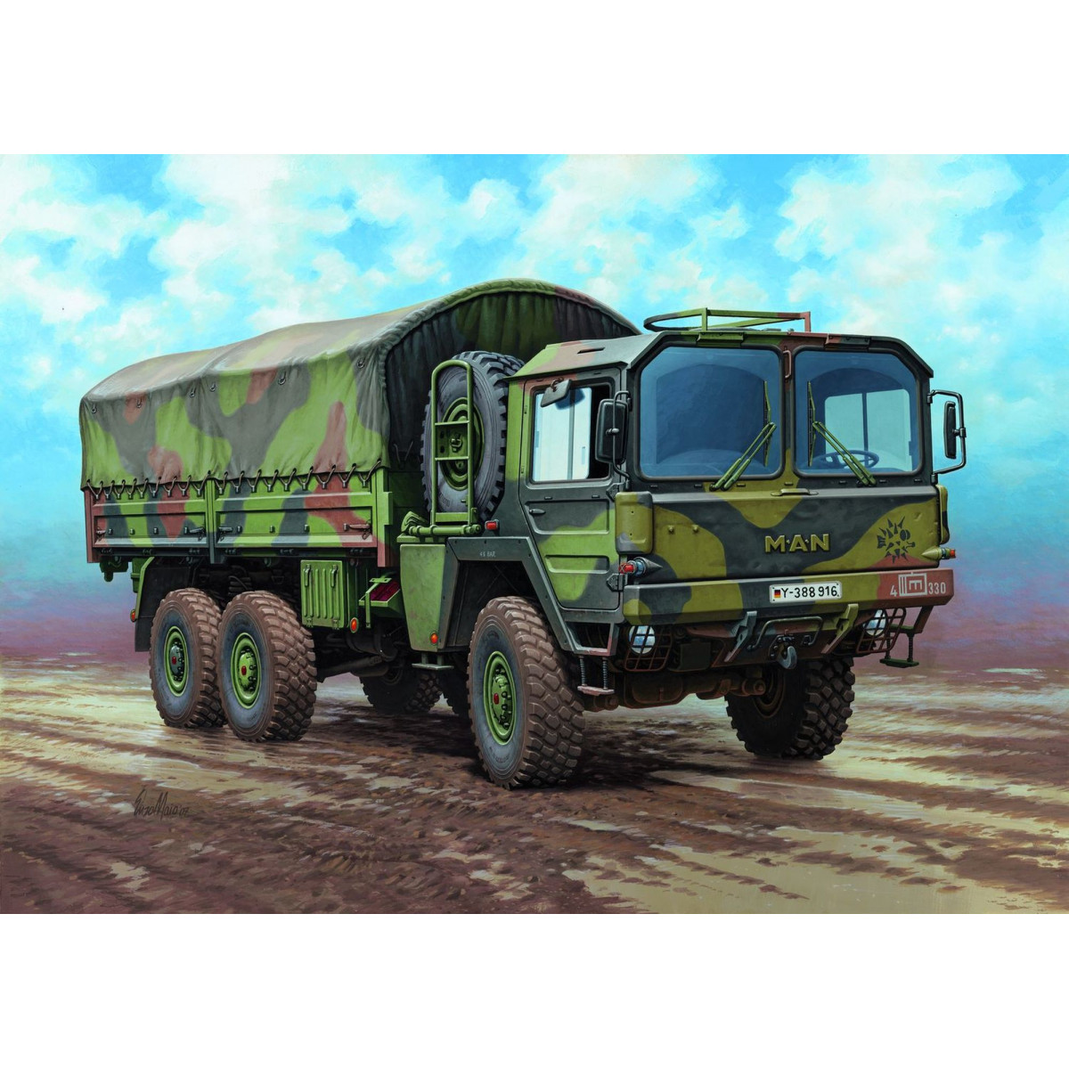 Revell - MAN 7t milgl 6x6