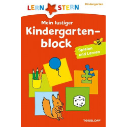 Tessloff - Lernstern - Mein lustiger Kindergartenblock - Spielen und Lernen