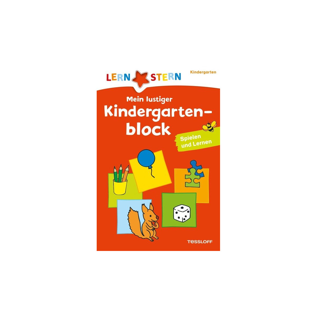 Tessloff - Lernstern - Mein lustiger Kindergartenblock - Spielen und Lernen