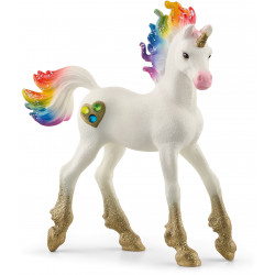Schleich - bayala - Regenbogeneinhorn Fohlen