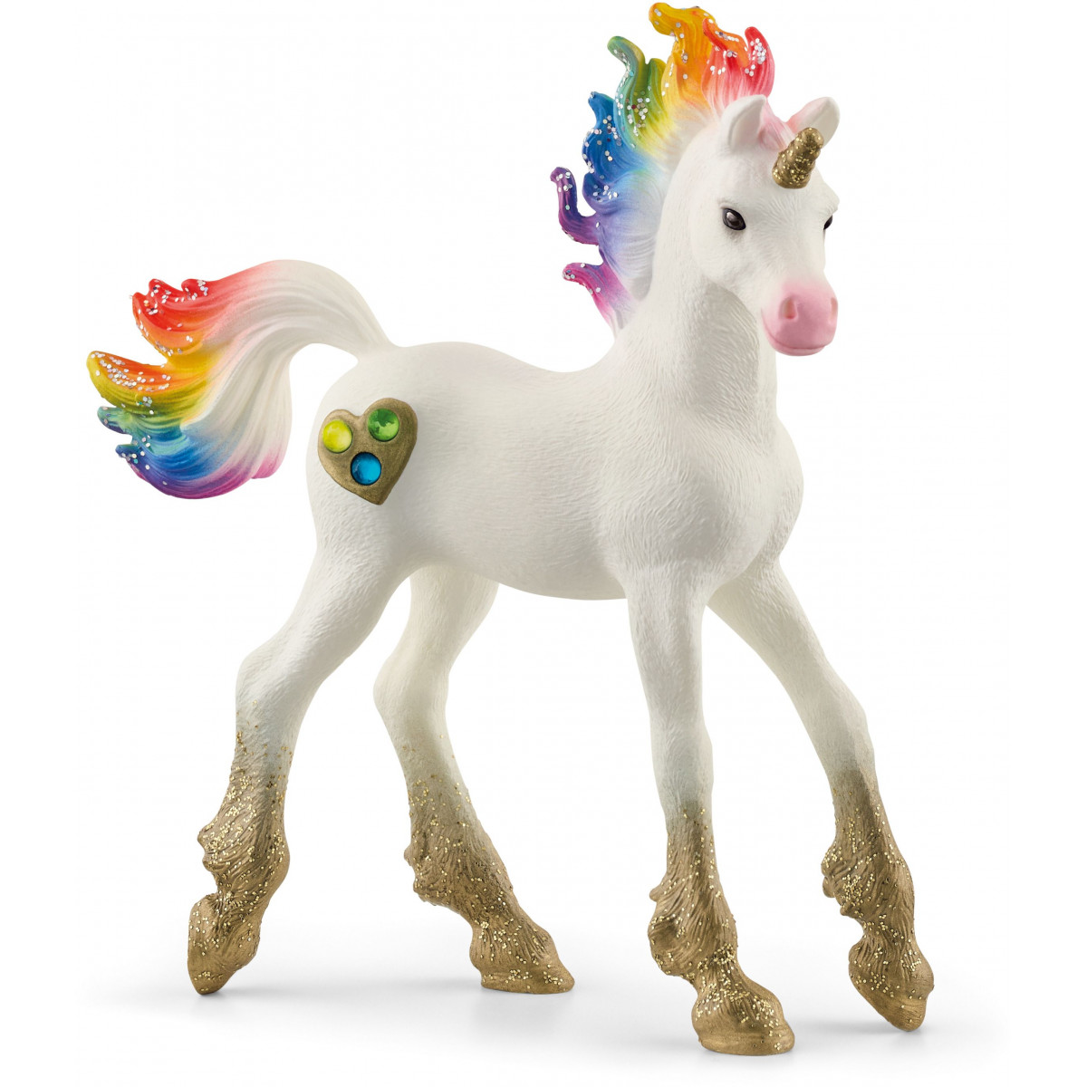 Schleich - bayala - Regenbogeneinhorn Fohlen