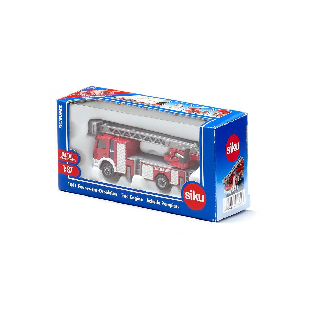 SIKU Super - Feuerwehrdrehleiter