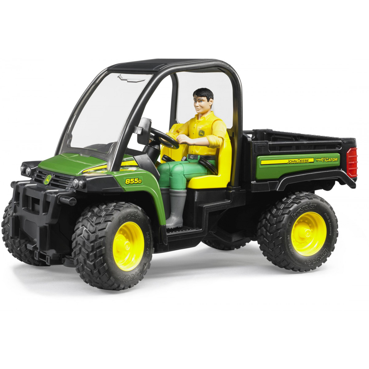 Bruder - John Deere Gator XUV 855D mit Fahrer