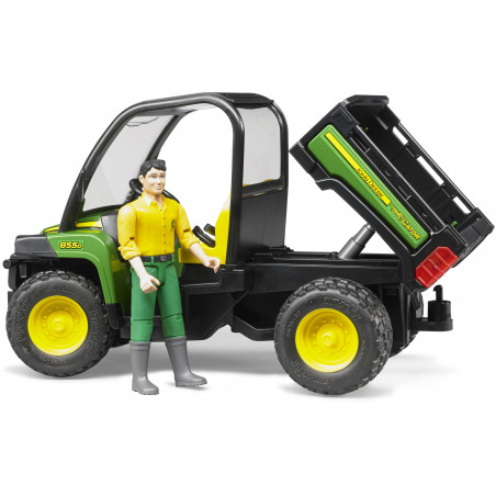 Bruder - John Deere Gator XUV 855D mit Fahrer