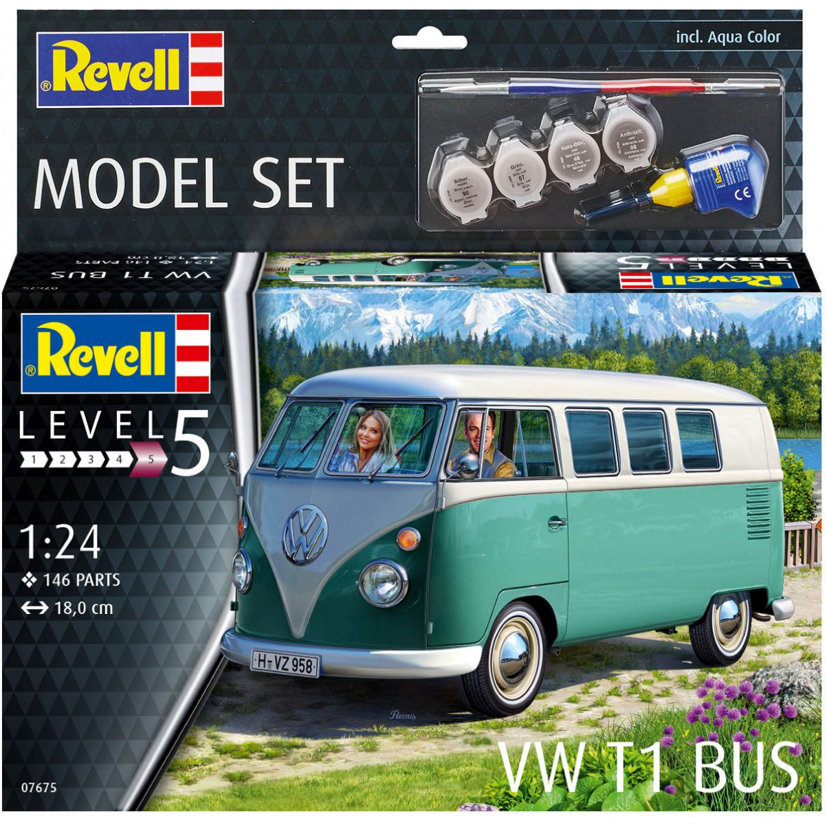 Revell - Model Set VW T1 Bus