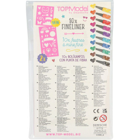 Depesche - TOPModel - Fineliner-Set