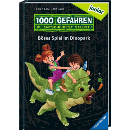 Ravensburger - 1000 Gefahren junior - Böses Spiel im Dinopark