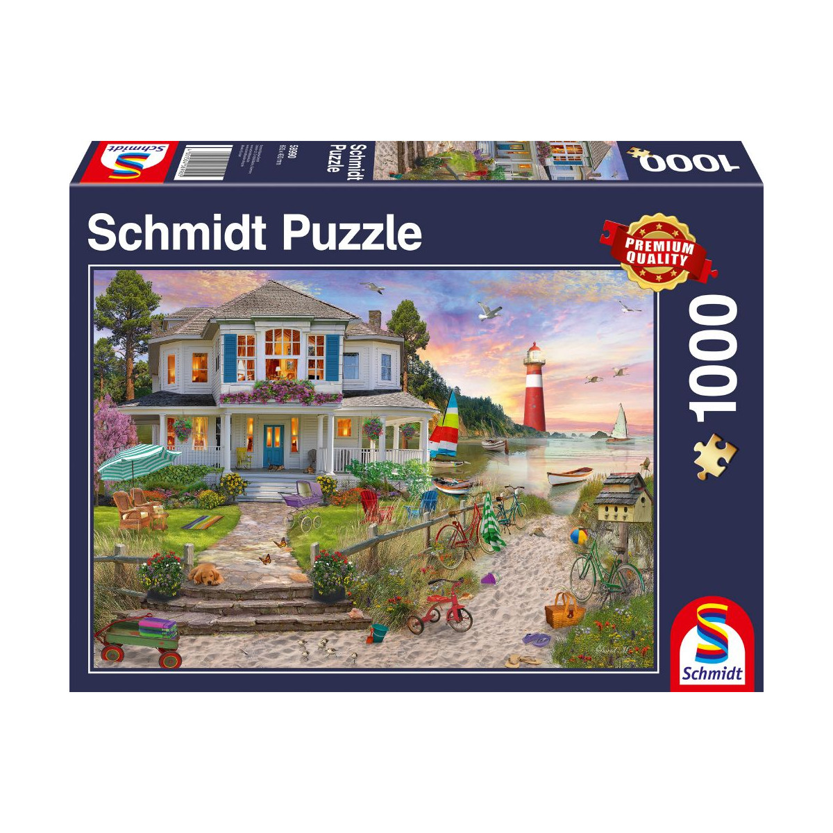 Schmidt Spiele - Das Strandhaus, 1000 Teile