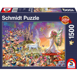 Schmidt Spiele - Märchenhaftes Zauberland, 1500 Teile