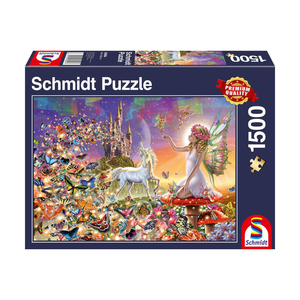 Schmidt Spiele - Märchenhaftes Zauberland, 1500 Teile