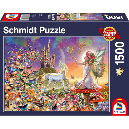 Schmidt Spiele - Märchenhaftes Zauberland, 1500 Teile