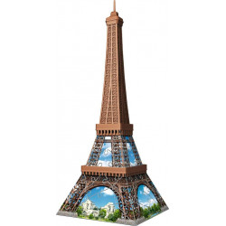 Ravensburger - 3D Puzzle-Mini Eiffelturm, 54 Teile