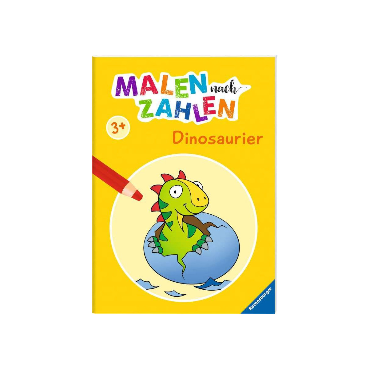 Ravensburger - Malen nach Zahlen ab 3: Dinosaurier