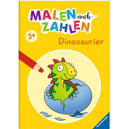 Ravensburger - Malen nach Zahlen ab 3: Dinosaurier