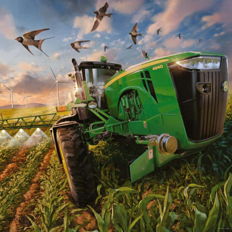 Ravensburger - John Deere in Aktion, 3 x 49 Teile