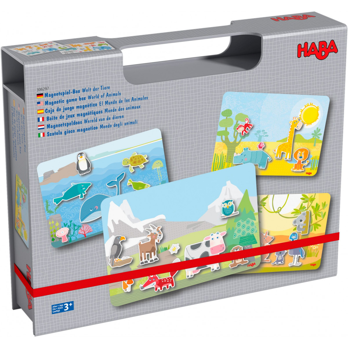 HABA - Magnetspiel-Box Welt der Tiere