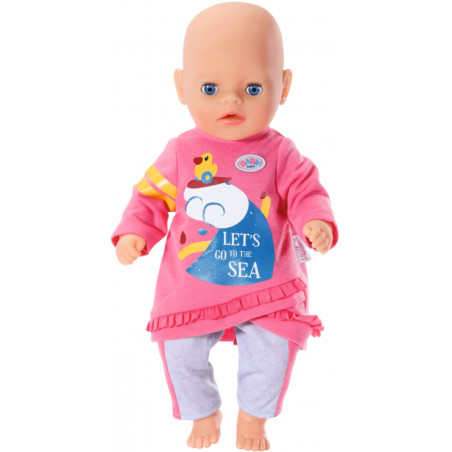 Zapf Creation - BABY born Little Freizeit Outfit pink 36 cm