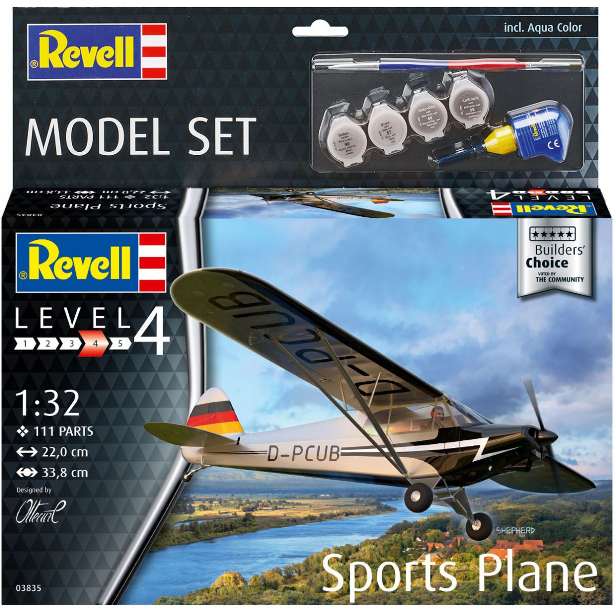 Revell - Model Set Sports Plane - Builder's Choice