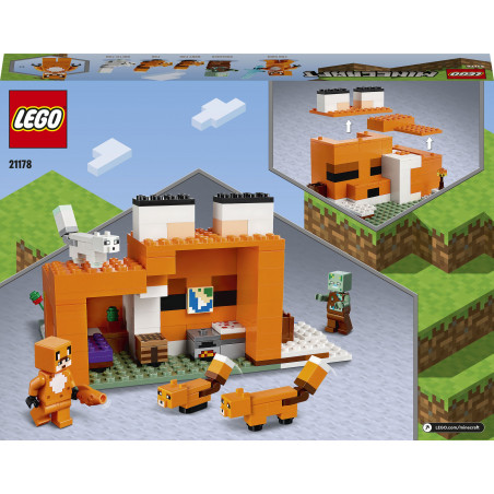 LEGO Minecraft 21178 - Die Fuchs-Lodge