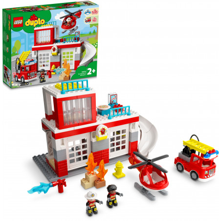 LEGO DUPLO 10970 - Feuerwehrwache mit Hubschrauber