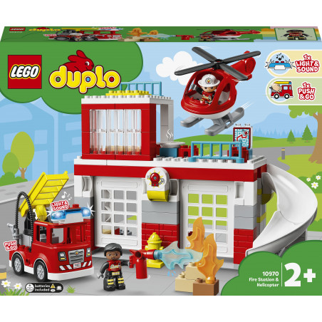 LEGO DUPLO 10970 - Feuerwehrwache mit Hubschrauber