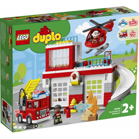 LEGO DUPLO 10970 - Feuerwehrwache mit Hubschrauber