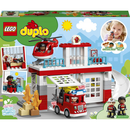 LEGO DUPLO 10970 - Feuerwehrwache mit Hubschrauber