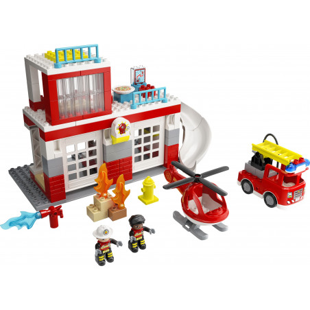 LEGO DUPLO 10970 - Feuerwehrwache mit Hubschrauber