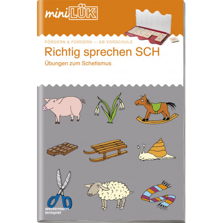 miniLÜK - Vorschule/1./2. Klasse - Deutsch Richtig sprechen SCH