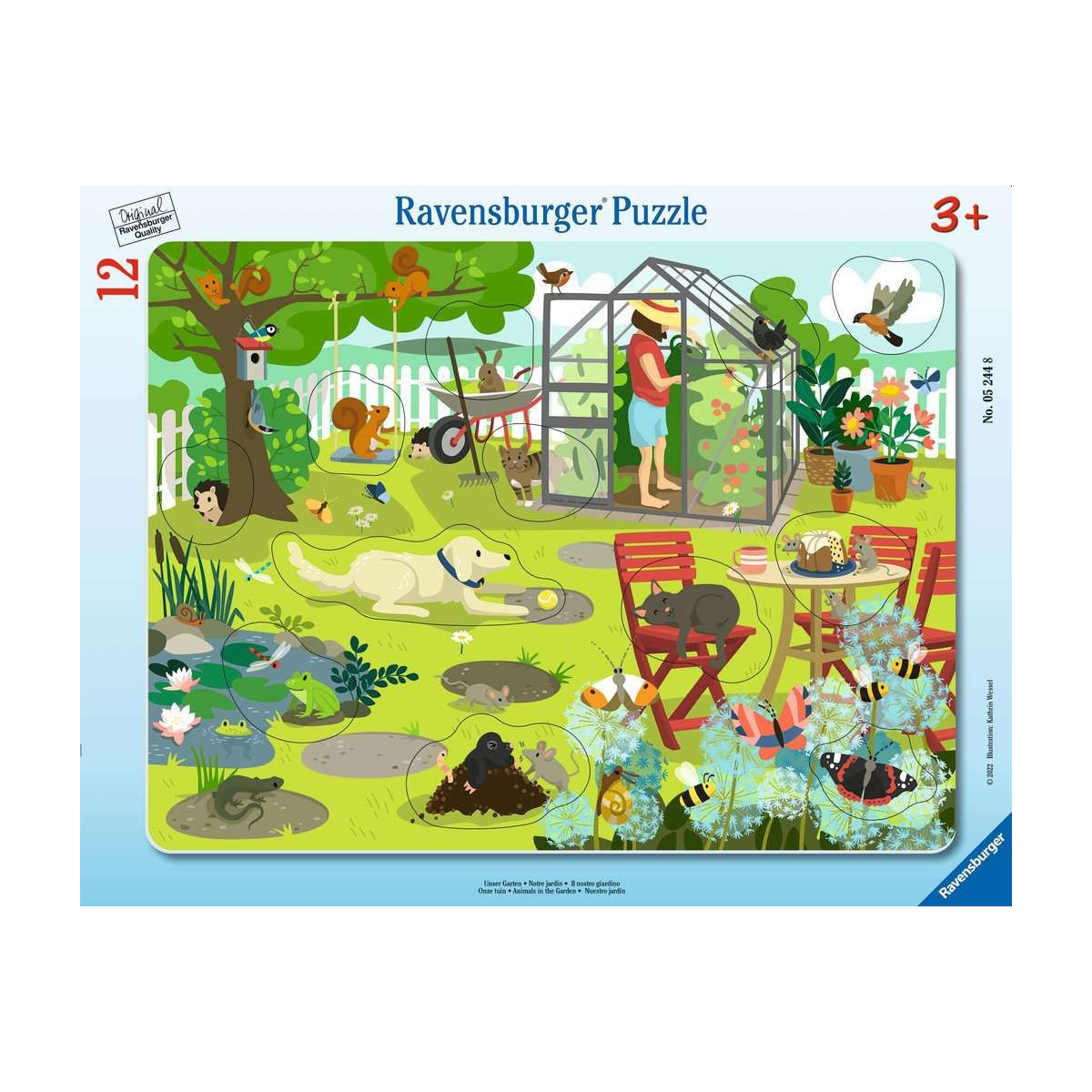 Ravensburger - Unser Garten, 12 Teile