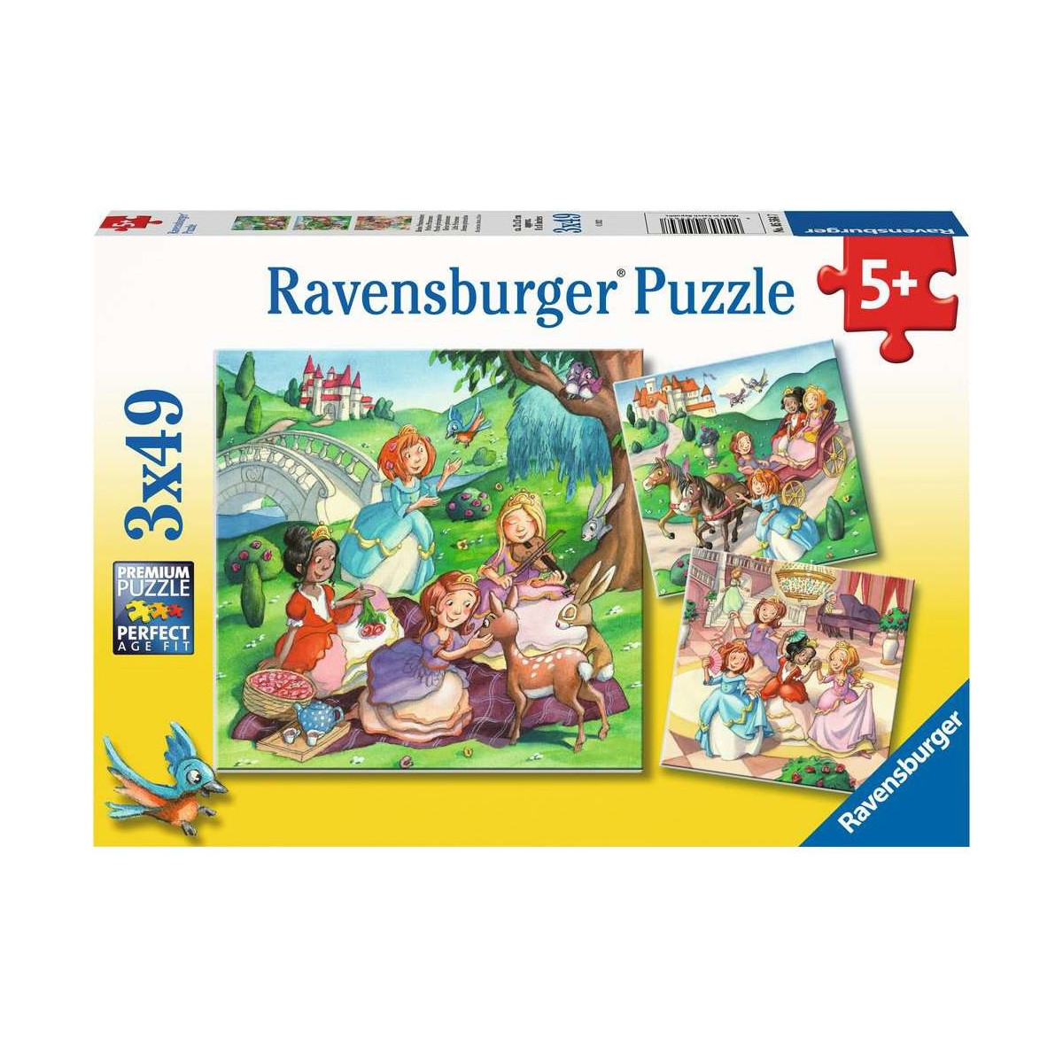 Ravensburger - Kleine Prinzessinnen, 3 x 49 Teile