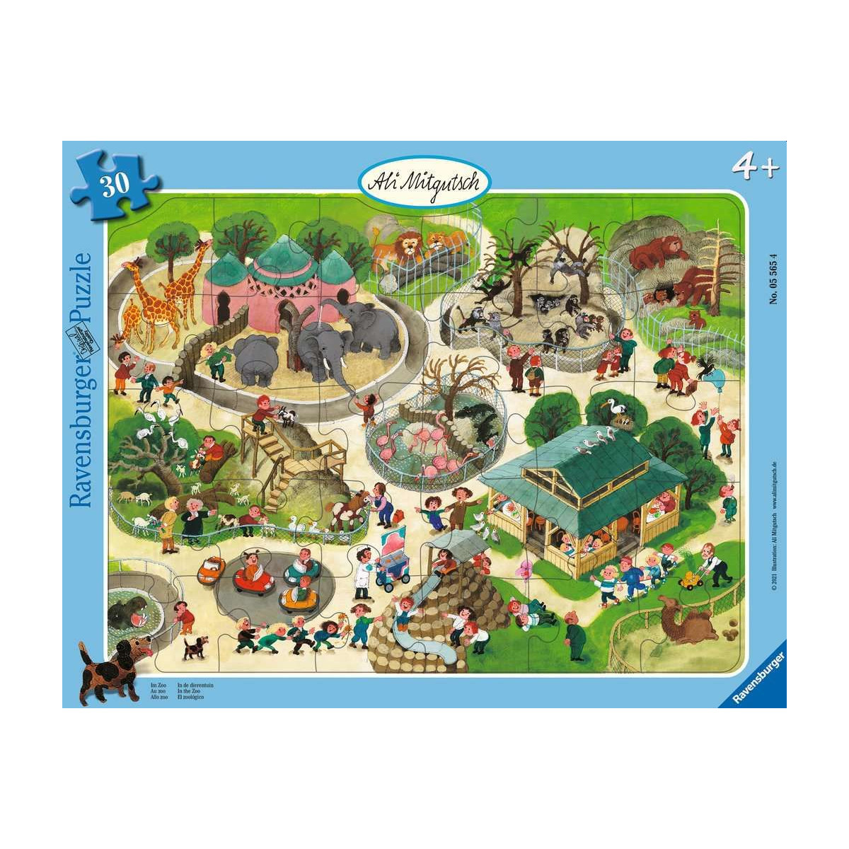 Ravensburger - Ali Mitgutsch: Im Zoo, 30 Teile