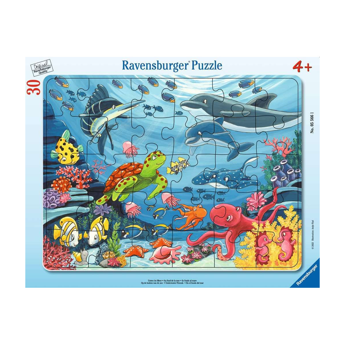 Ravensburger - Unten im Meer, 30 Teile