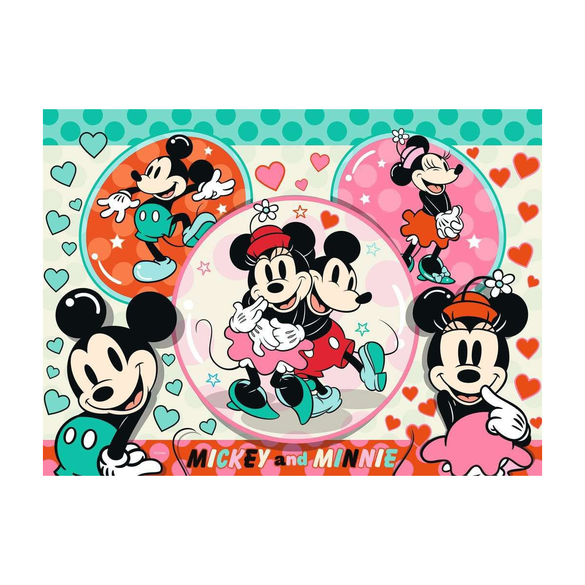 Ravensburger - Unser Traumpaar Mickey und Minnie, 150 Teile