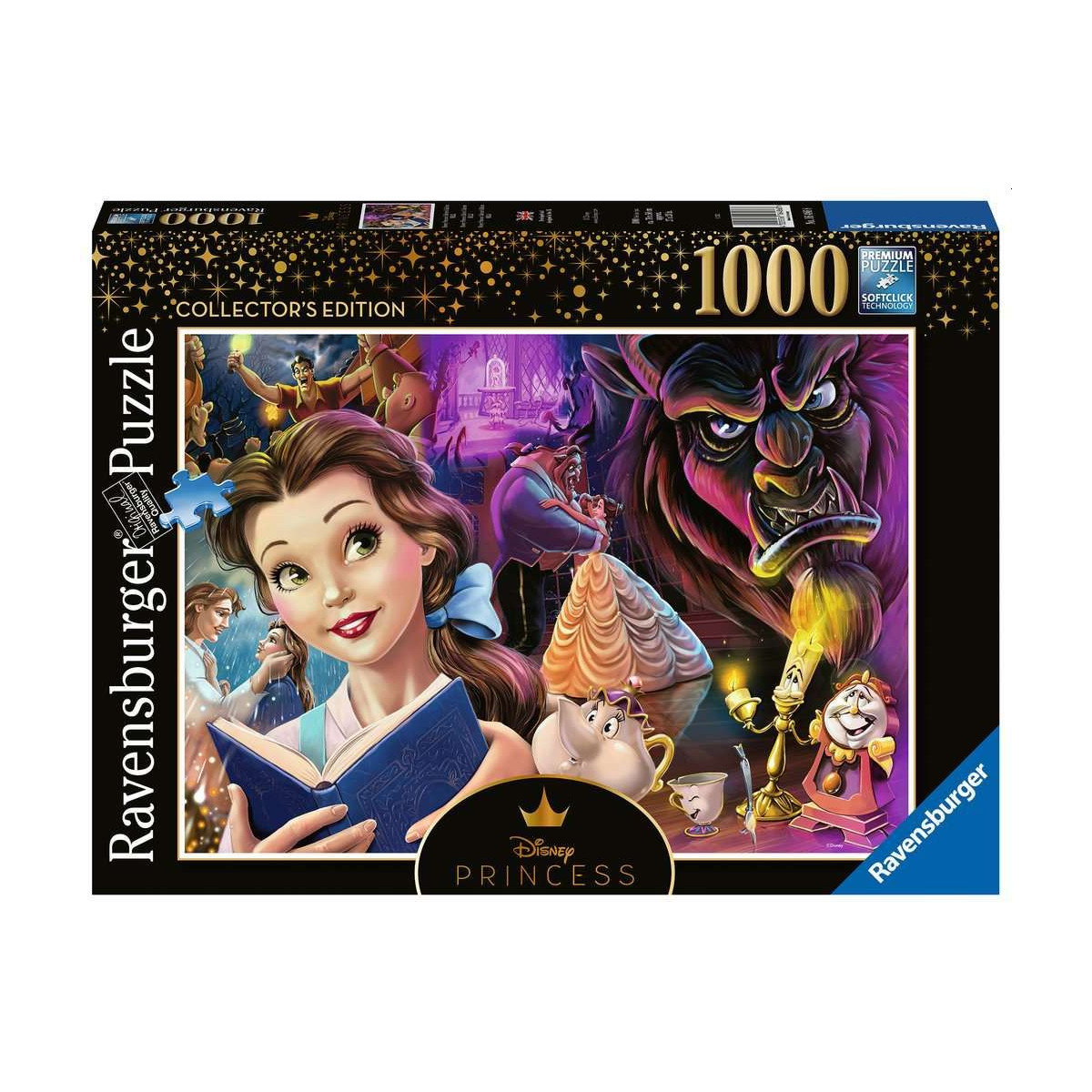 Ravensburger - Belle, die Disney Prinzessin, 1000 Teile