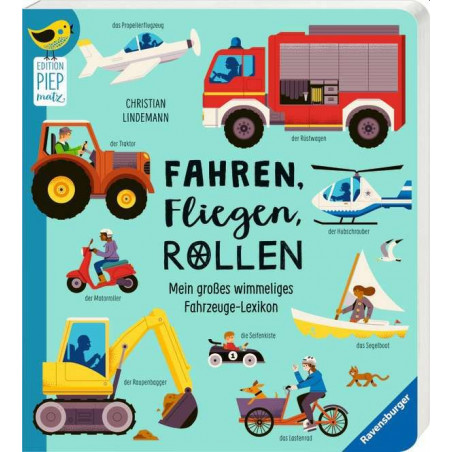 Ravensburger - Edition Piepmatz - Fahren, Fliegen, Rollen