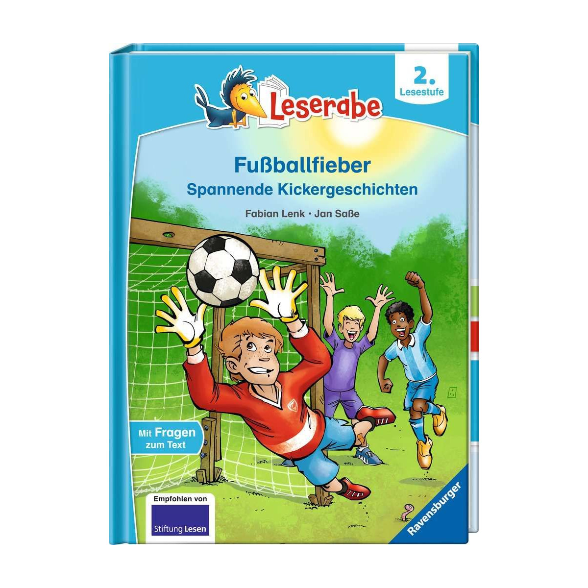 Ravensburger - Leserabe - 2. Lesestufe: Fußballfieber, Spannende Kickergeschichten