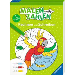 Ravensburger - Malen nach Zahlen, 1. Kl.: Rechnen und Schreiben