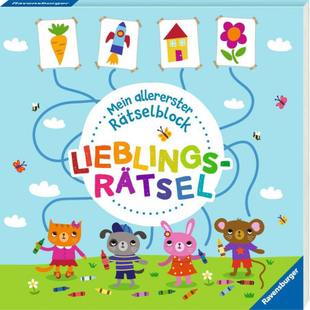 Ravensburger - Mein allererster Rätselblock: Lieblingsrätsel