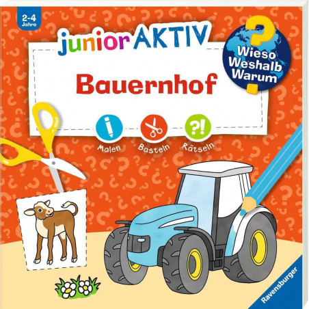 Ravensburger - Wieso? Weshalb? Warum? junior AKTIV:  Bauernhof