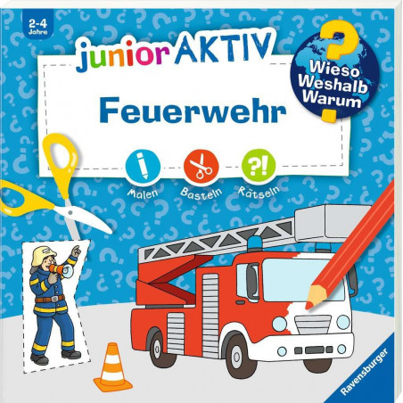 Ravensburger - Wieso? Weshalb? Warum? junior AKTIV:  Feuerwehr