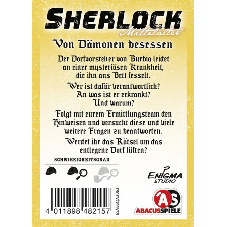 ABACUSSPIELE - Sherlock Mittelalter - Von Dämonen besessen