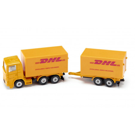 SIKU - LKW mit Anhänger DHL