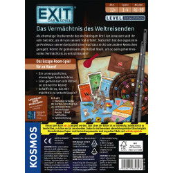 KOSMOS - EXIT - Das Spiel: Das Vermächtnis des Weltreisenden